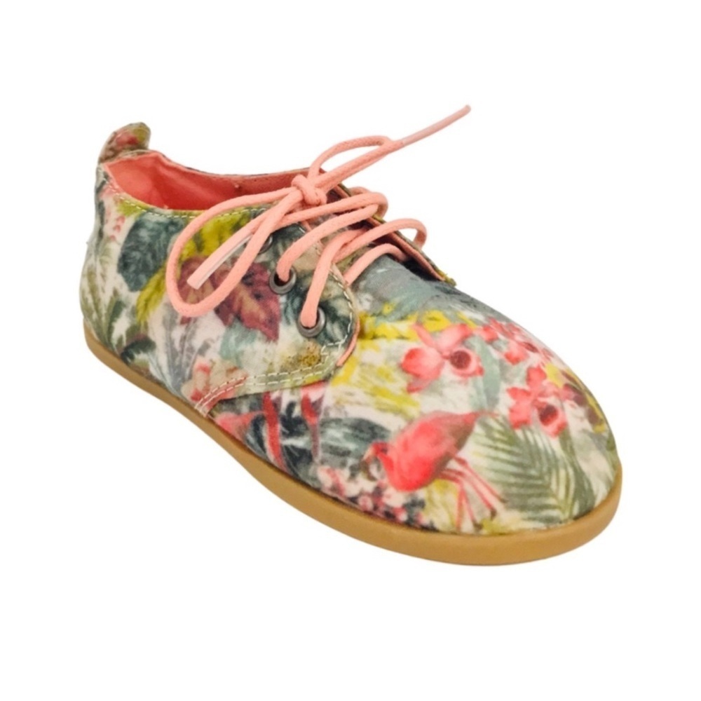 BABY ZARA • Floral Derby Met Bluchers Walkers Shoes - Picture 5 of 11